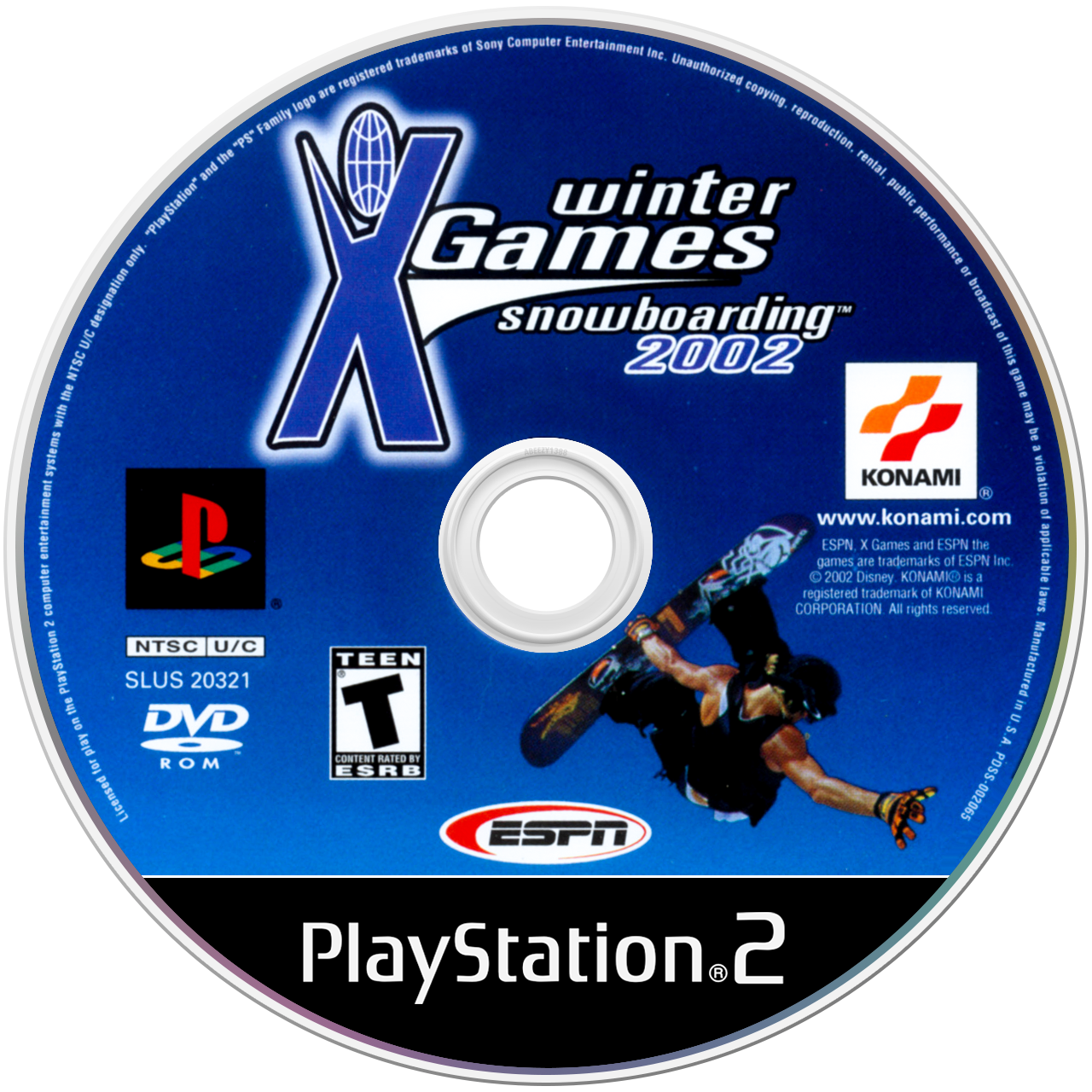 Winter X-Games Snowboarding media 6 for Playstation 2